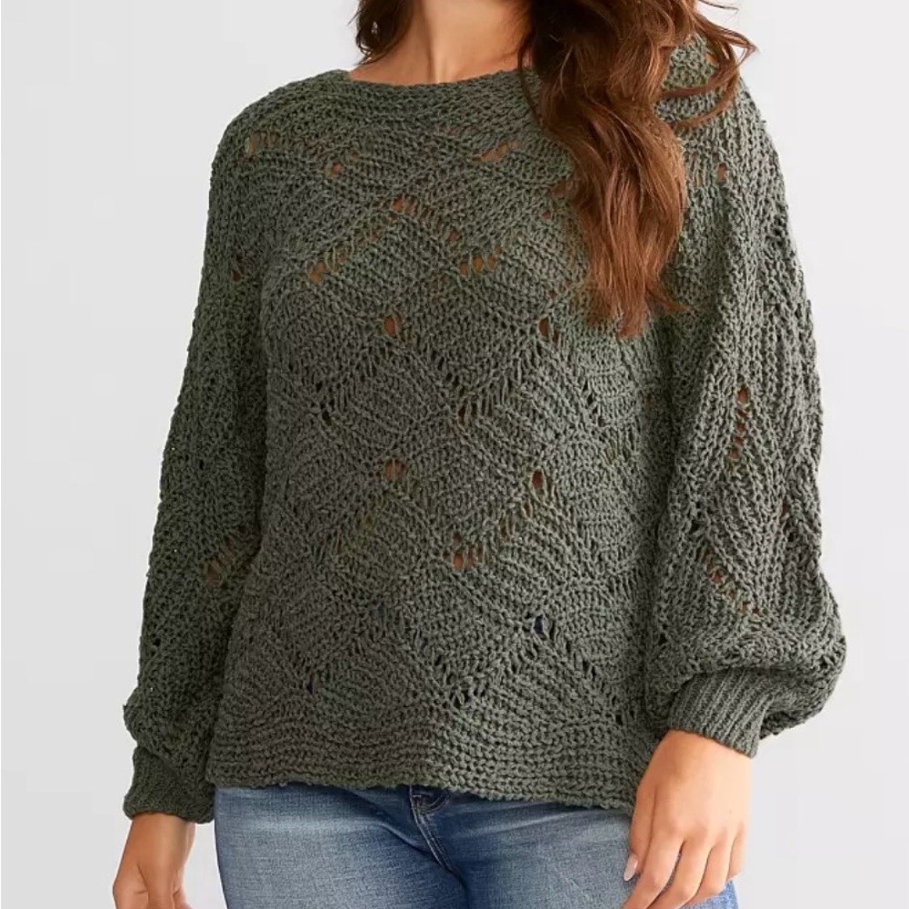 SADIE & SAGE Crochet Sweater from Buckle
Size Small